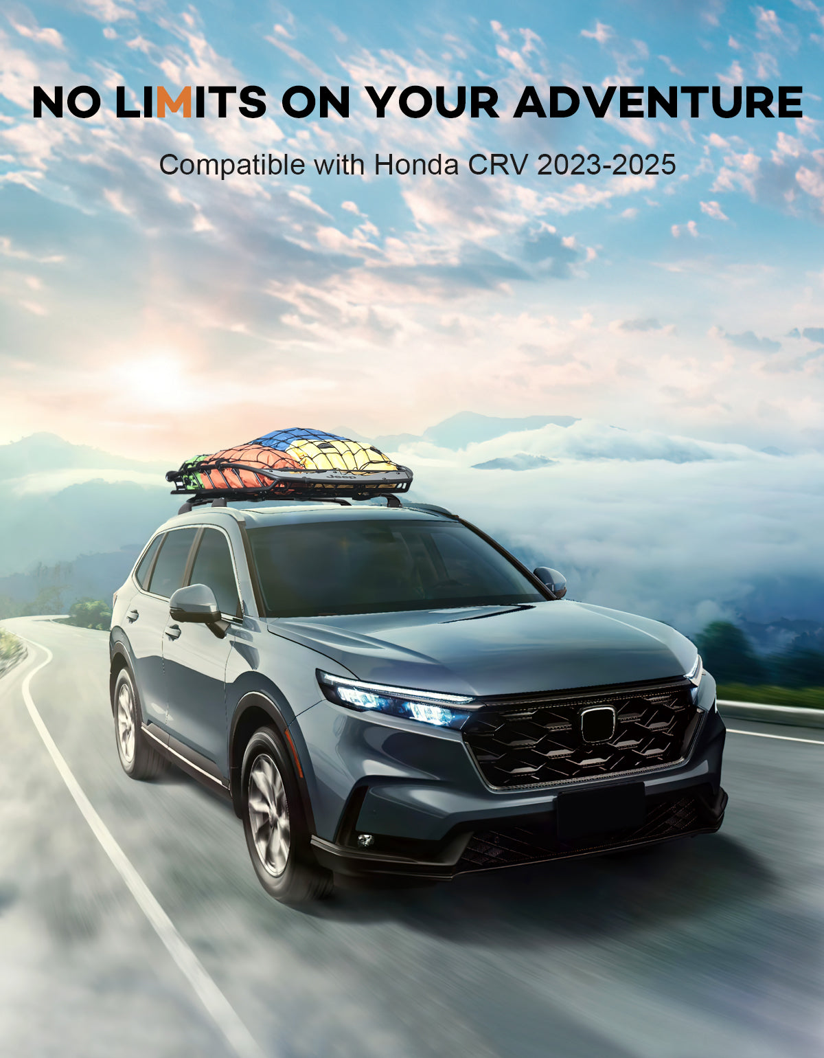 Roof Rack Cross Bars 220lbs Compatible with 2023 2024 2025 Honda CRV CR-V & CRV Sport Hybrid