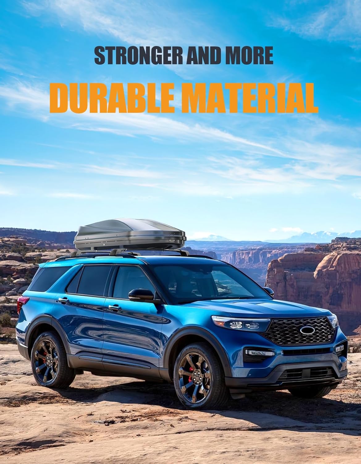 Lockable Roof Rack Cross Bars for Ford Explorer 2020-2025
