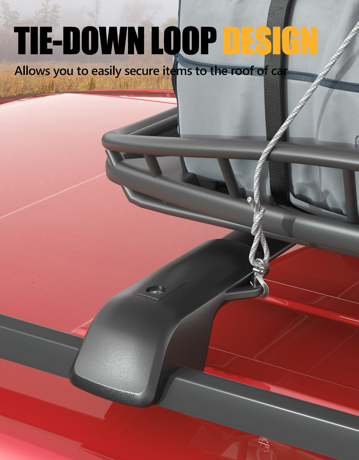 KINGGERI Lockable Roof Rack Cross Bars 220lbs Fit for Toyota Highlander 2008-2013,Heavy Duty Lockable Aluminum