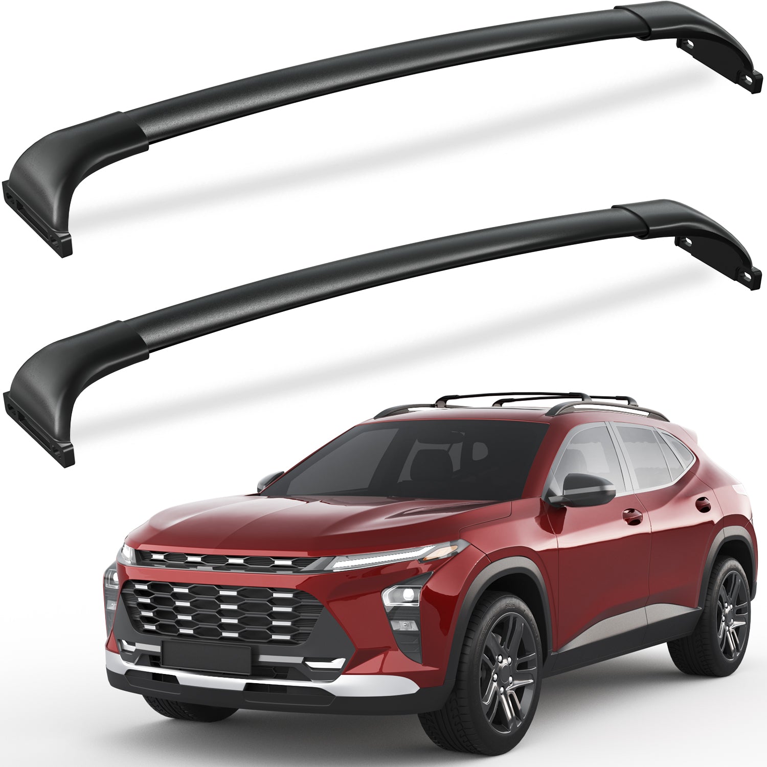 KINGGERI Roof Rack Cross Bars 220lbs Compatible with Chevy Chevrolet Trax 2RS ACTIV LT 2023-2025