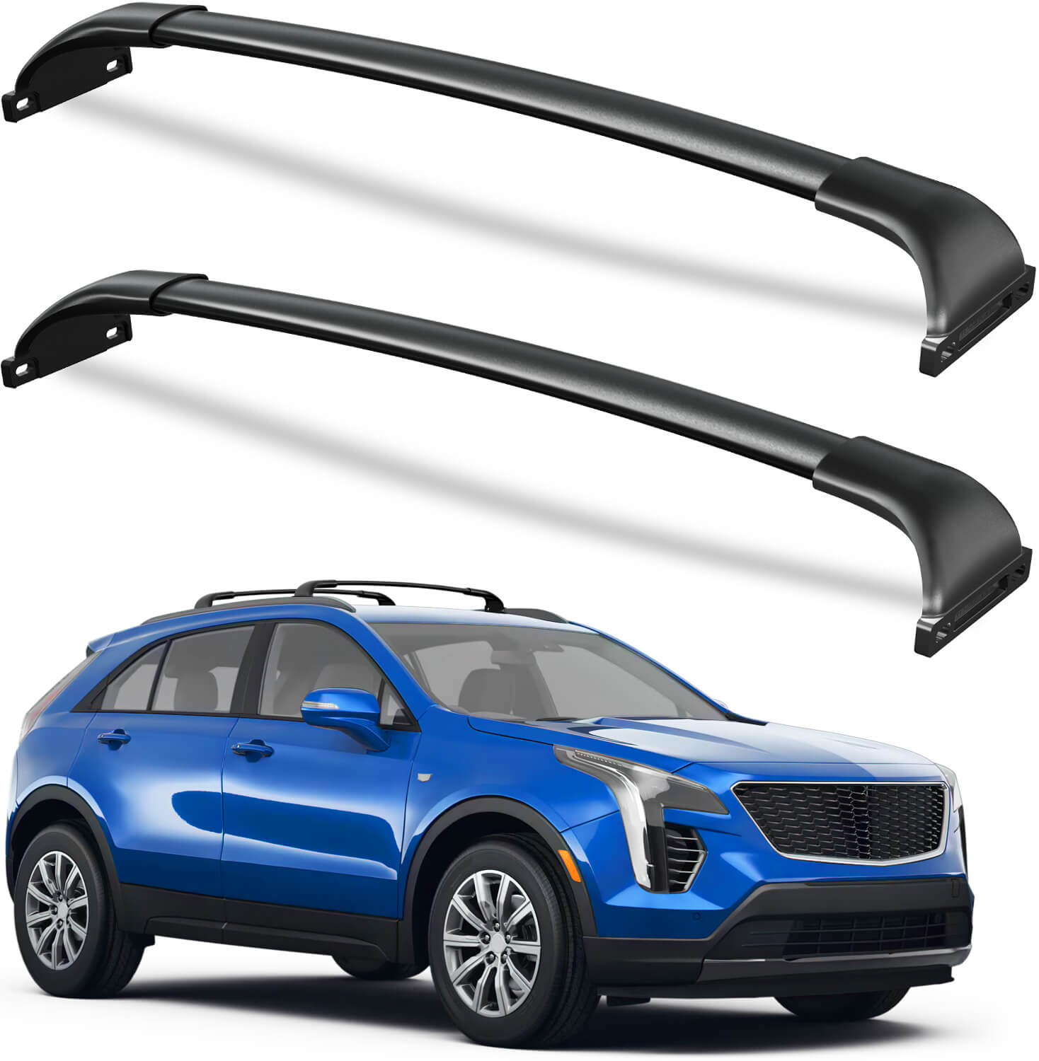KINGGERI Roof Rack Cross Bars 220lbs Compatible with Cadillac XT4 2019-2025