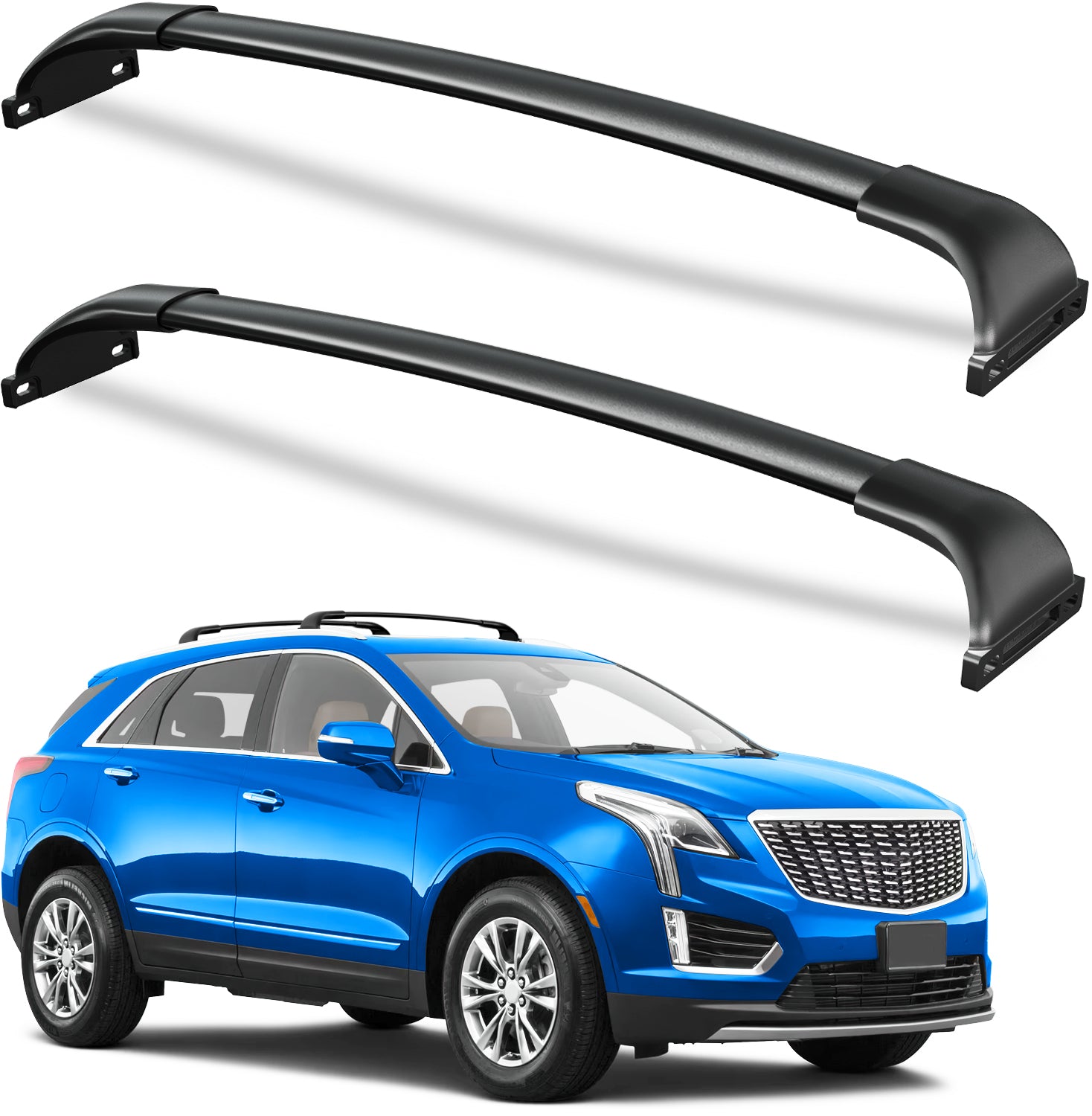 KINGGERI Roof Rack Cross Bars Compatible with Cadillac XT5 2017-2025