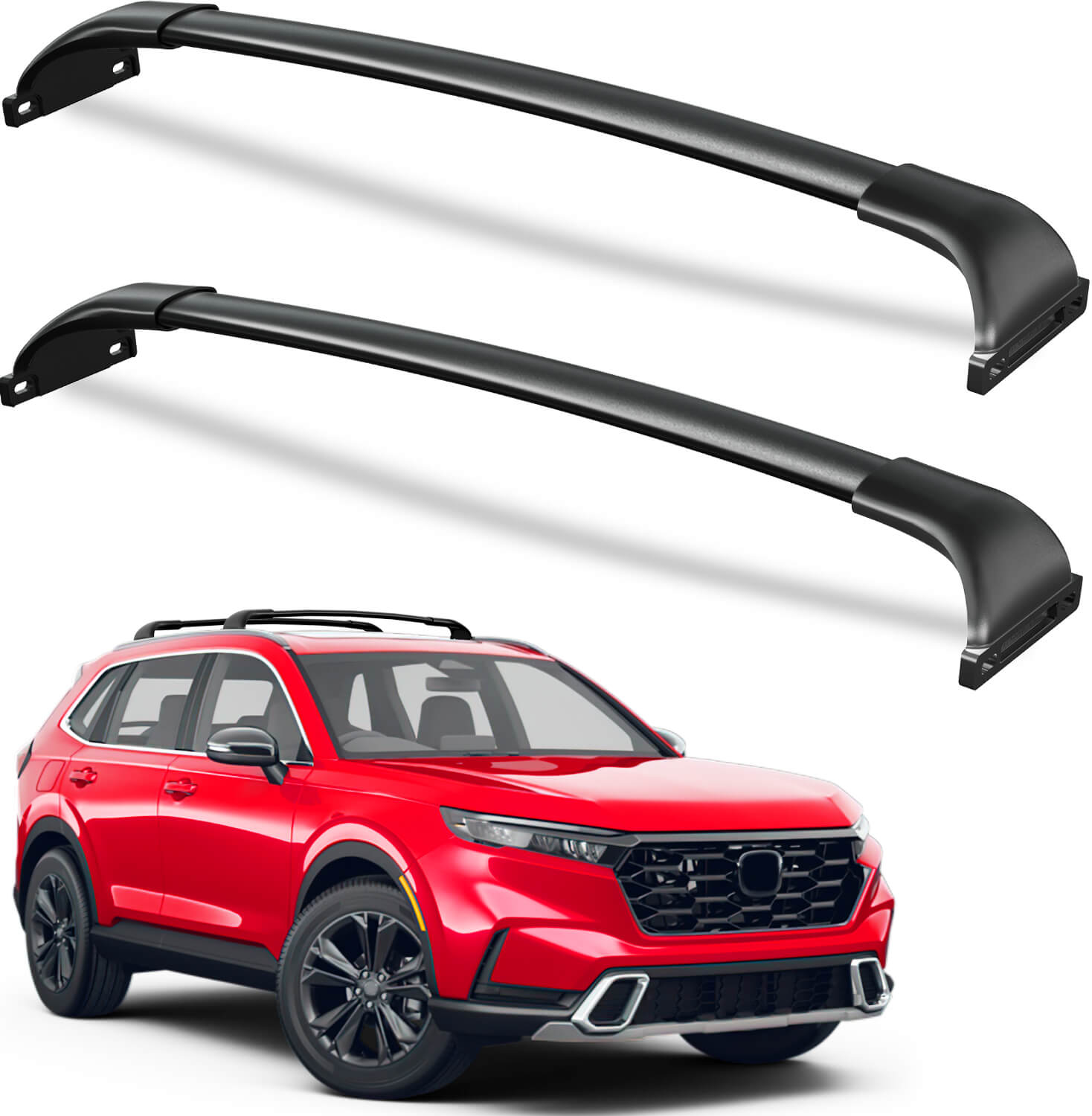 KINGGERI Roof Rack Cross Bars 220lbs Compatible with 2023-2025 Honda CRV CR-V & CRV Sport Hybrid