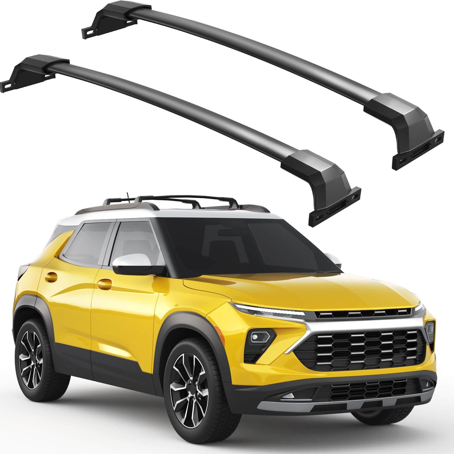 Roof Rack Cross Bars 220lbs Compatible with Chevy Chevrolet Trailblazer 2021 2022 2023 2024 2025 2026 L LT ACTIV RS, Heavy Duty All-Metal