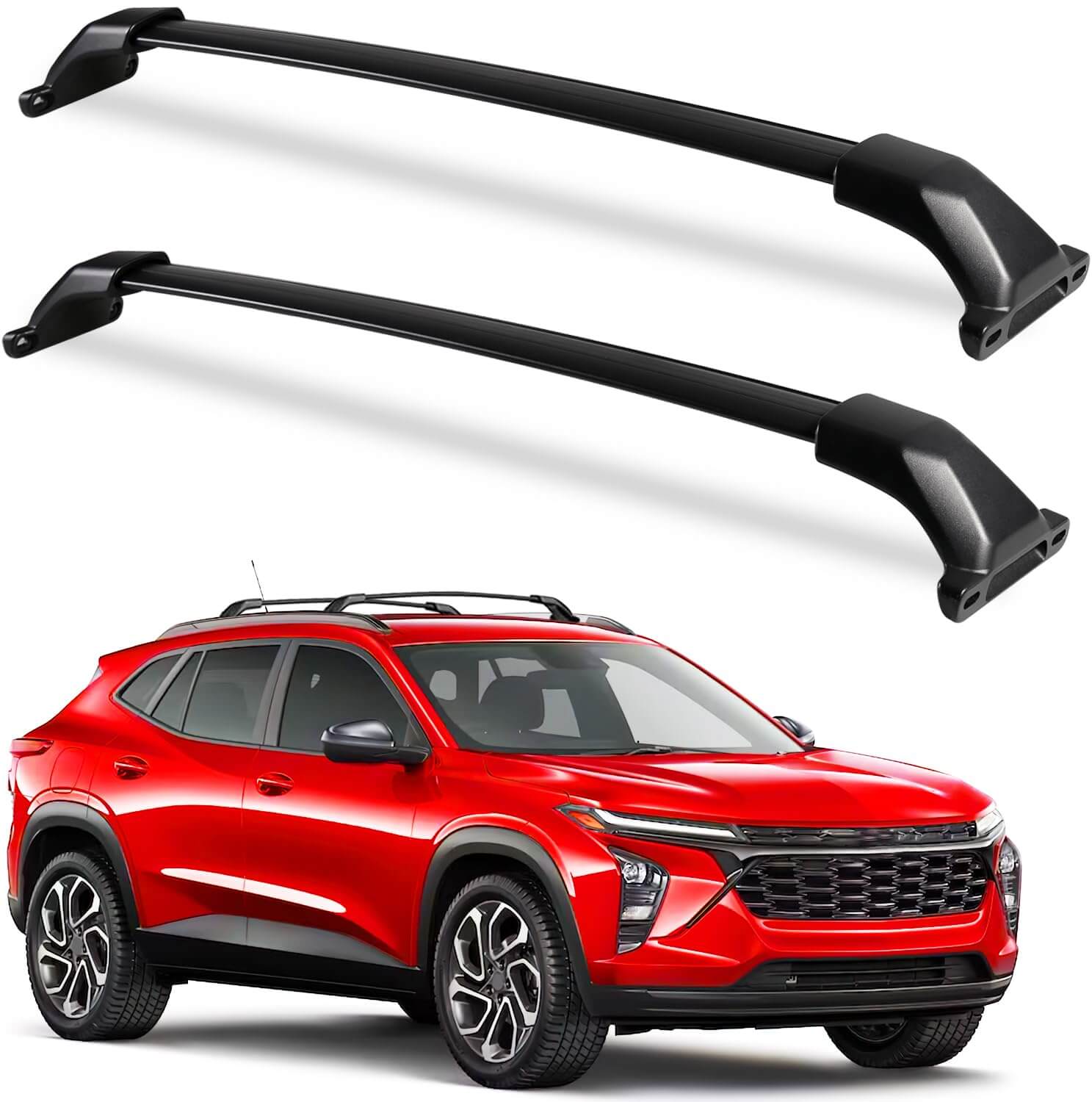 KINGGERI 260lbs Cross Bars Roof Racks Compatible with Chevrolet Chevy Trax 2023-2025 2RS ACTIV LT