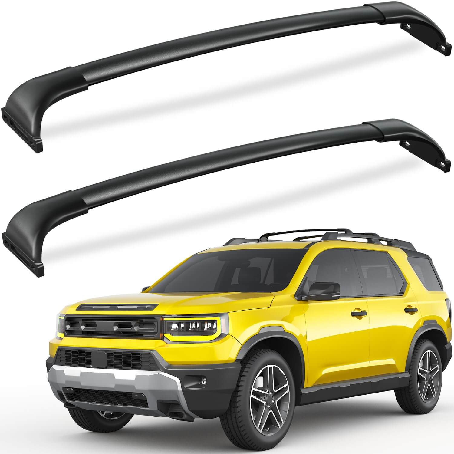 KINGGERI Roof Rack Cross Bars Fit For Honda Passport 2026,All-Metal Aluminum Roof Rails Crossbars