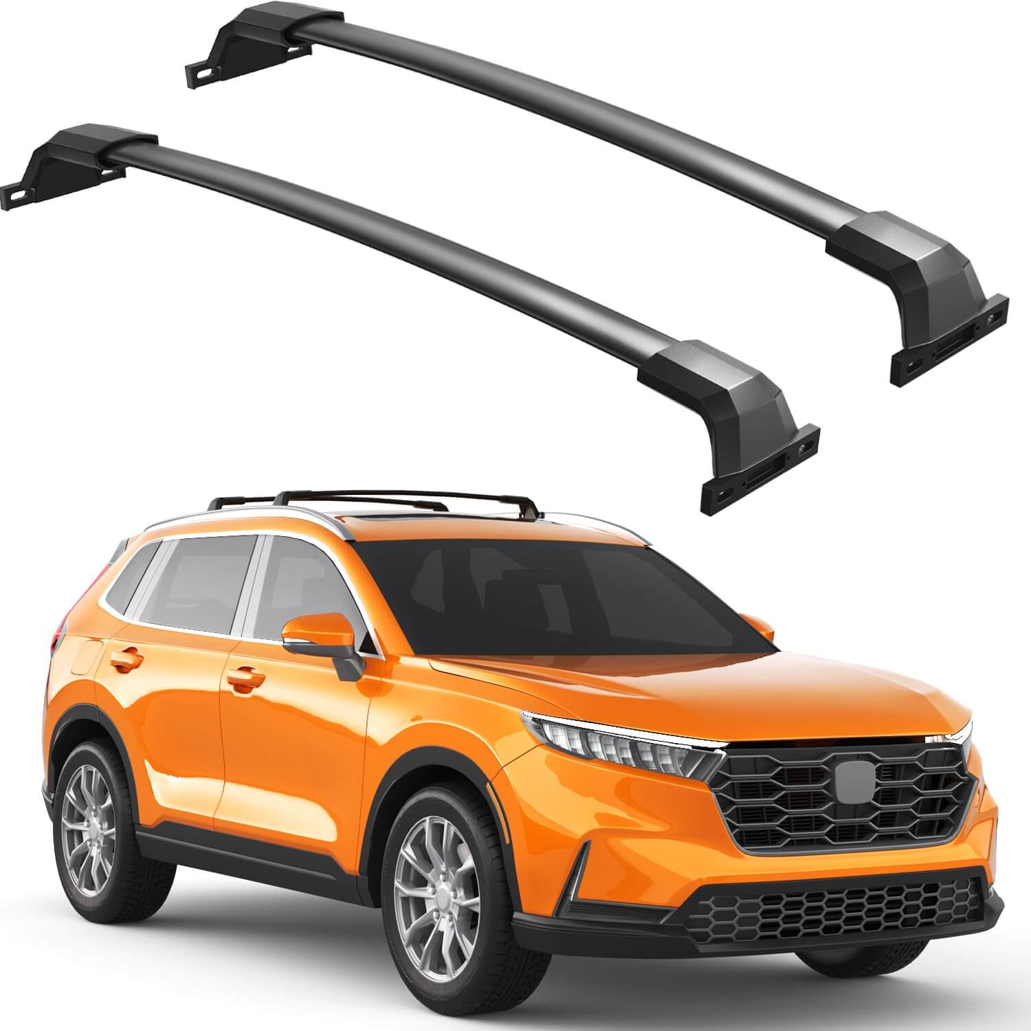 220lbs Roof Rack Cross Bars Compatible with 2023-2026 Honda CRV CR-V & CRV Sport Hybrid, All-Metal Heavy Duty Aluminum