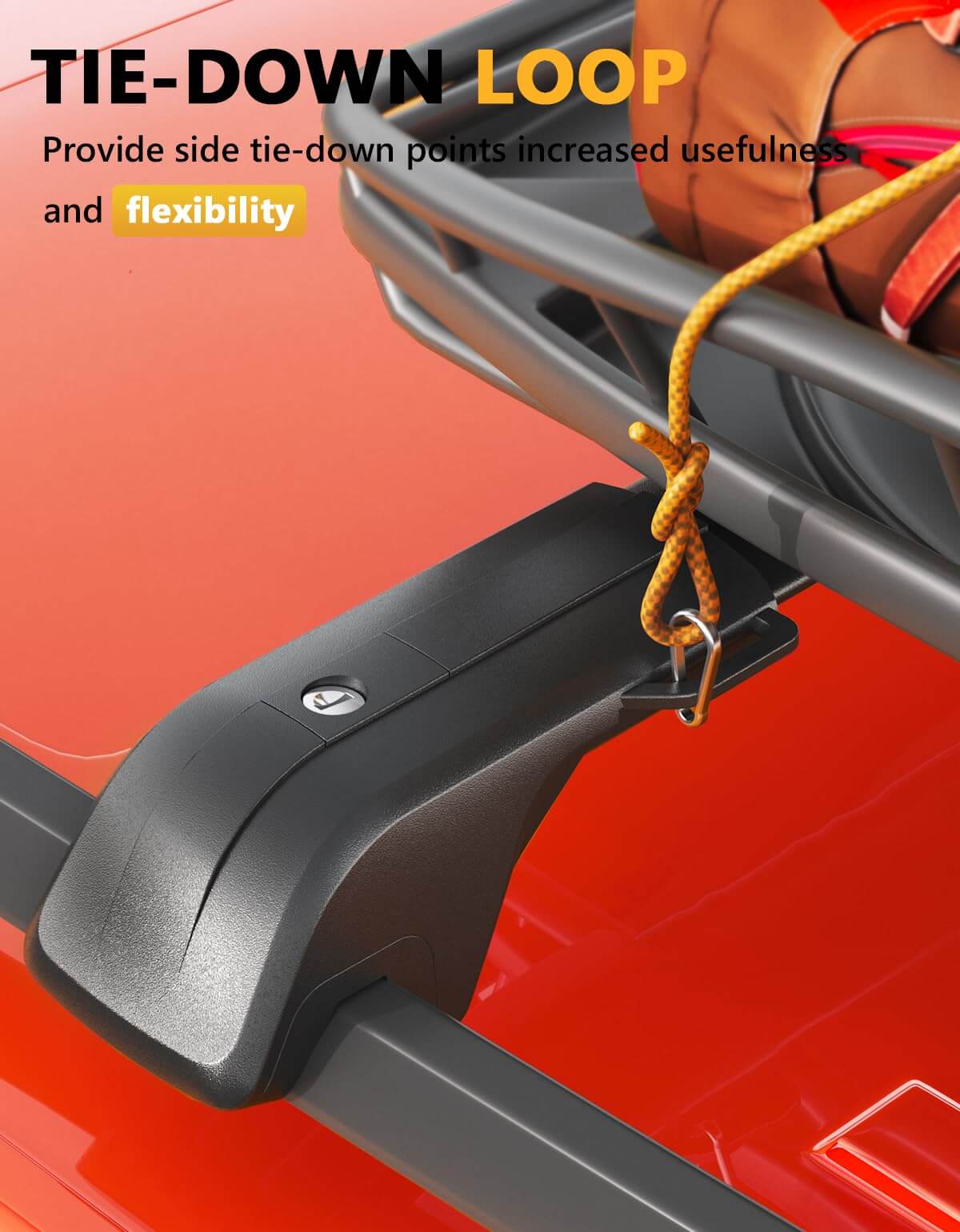 260lbs Lockbale Roof Rack Cross Bars Fit for Volkswagen VW Tiguan 2018-2024 (Not for Limited) & Taos 2022-2024