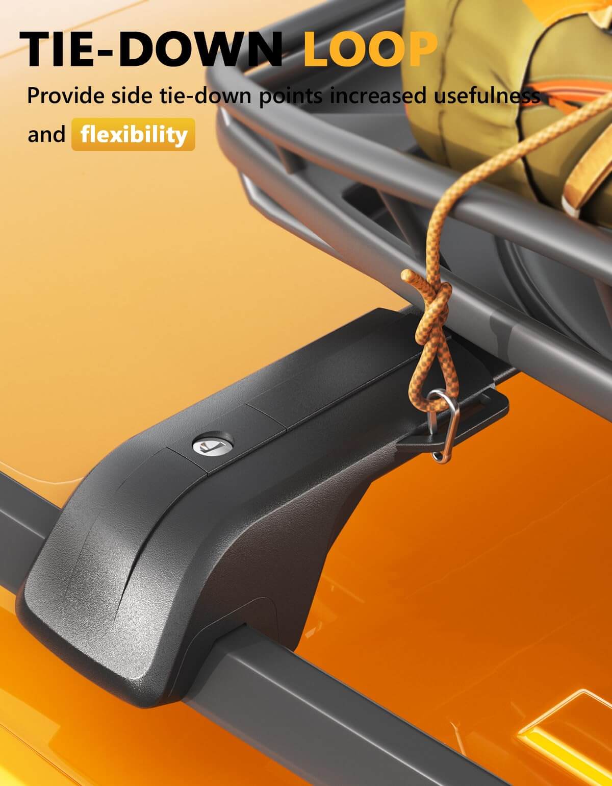 Roof Rack Cross Bars 260lbs Compatible with Subaru Crosstrek Wilderness 2024 2025 with Raised Side Rails
