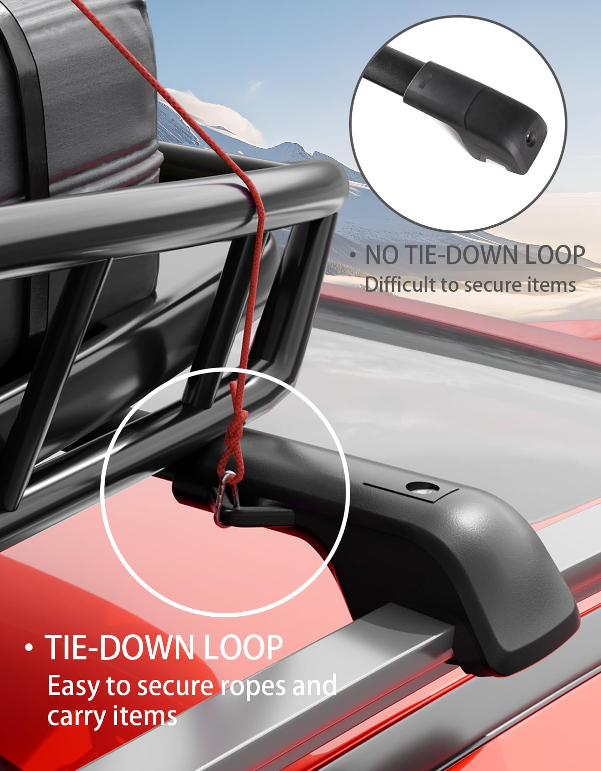 300lbs Lockable Roof Rack Cross Bars Compatible with Kia Sorento X-Line & X-Pro 2021-2026 (with Raised Rails,Not Flushed Rails), Crossbars Rooftop Cargo Carrier Luggage