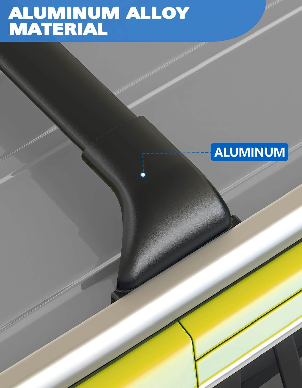 KINGGERI Roof Rack Cross Bars Fit For Honda Passport 2026,All-Metal Aluminum Roof Rails Crossbars