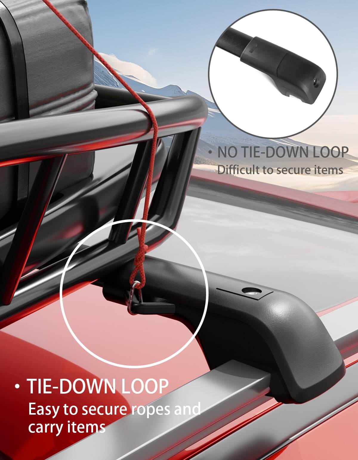 KINGGERI Lockable Roof Rack Cross Bars 220lbs Fit for Toyota Highlander 2008-2013,Heavy Duty Lockable Aluminum