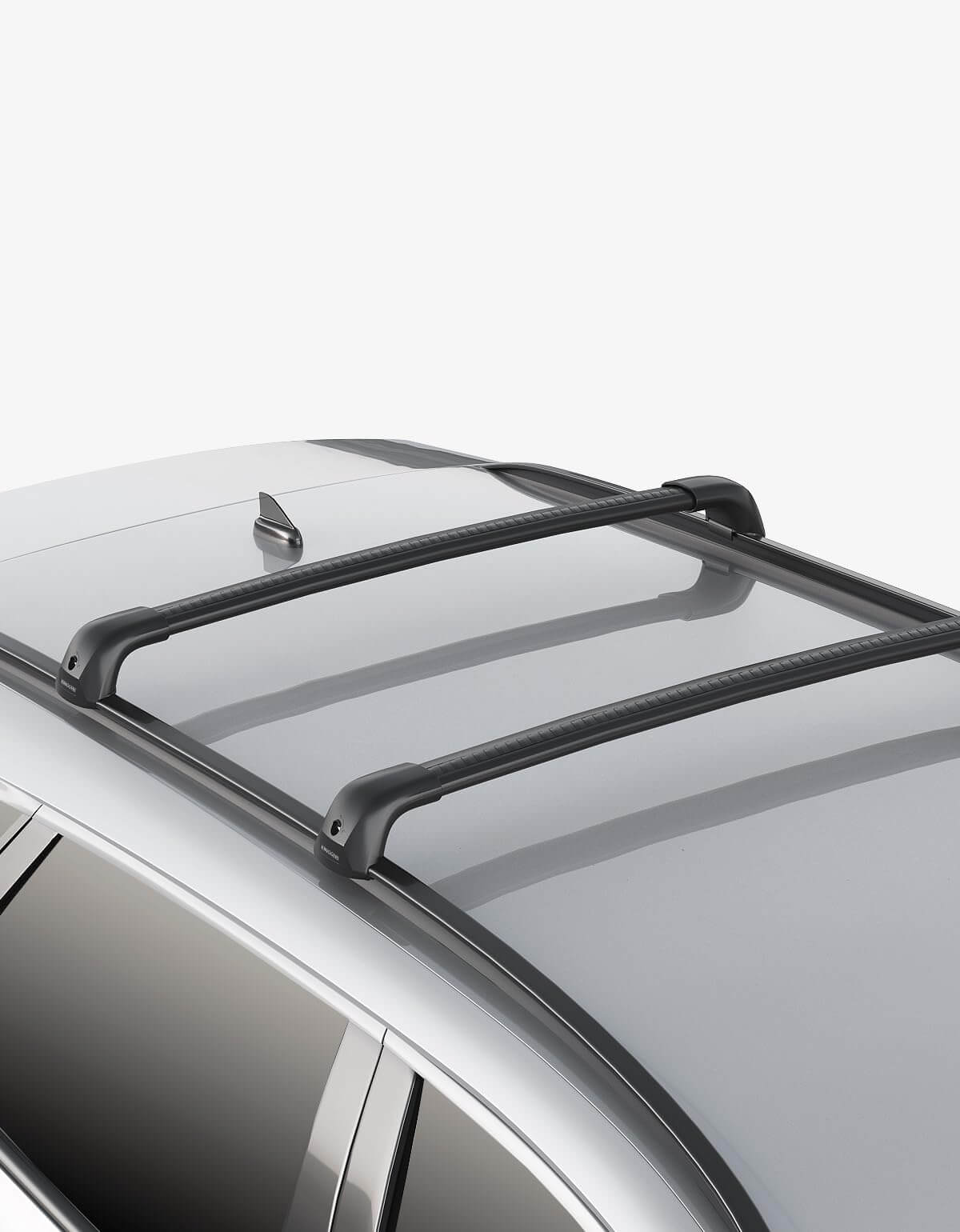KINGGERI 330lb Lockable Roof Rack Cross Bars Compatible with BMW X5 G05 2019-2026 with Flush Side Rails