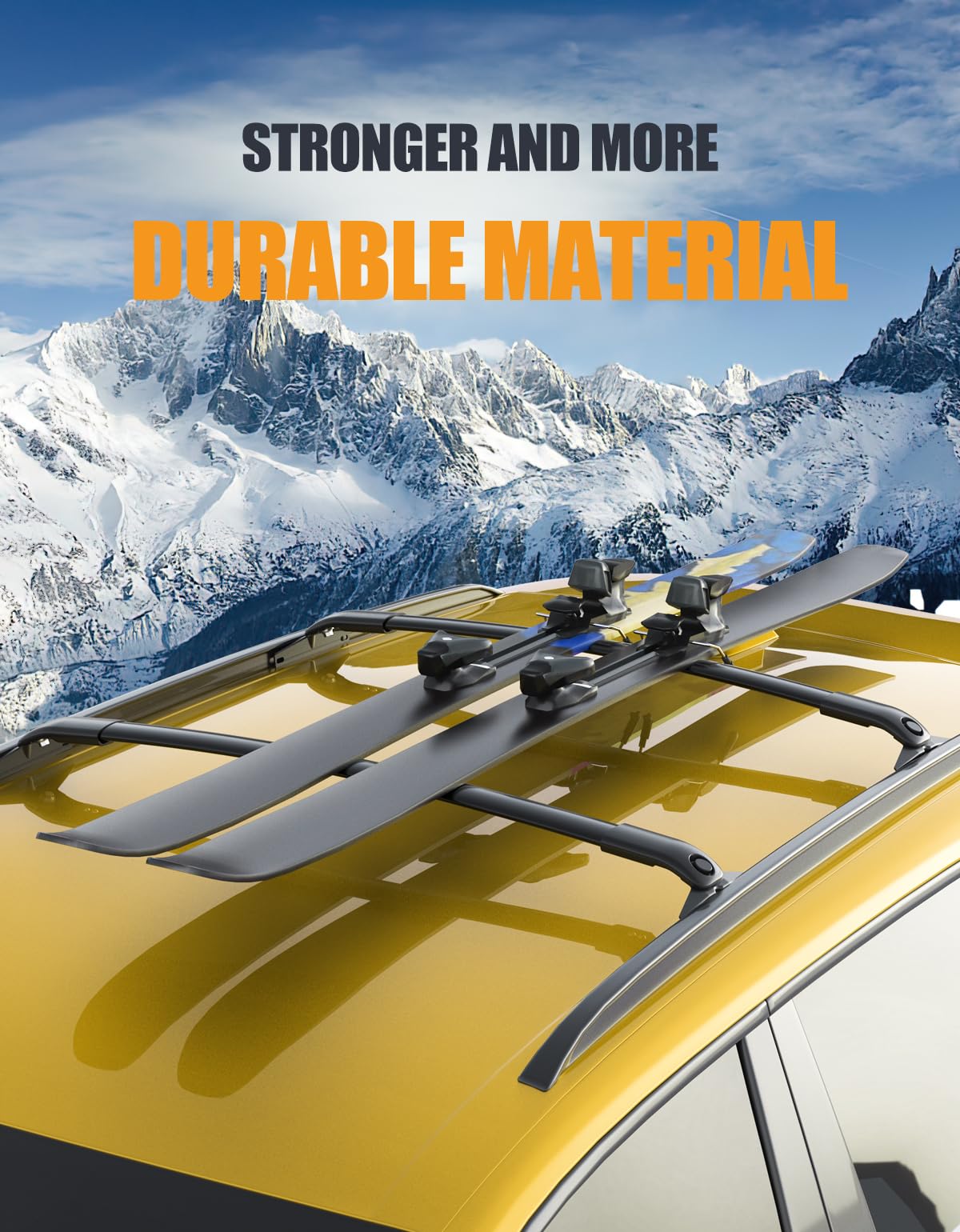 KINGGERI Roof Rack Cross Bars Compatible with 2022-2025 Jeep Wagoneer & Grand Wagoneer & Wagoneer L & Grand Wagoneer L