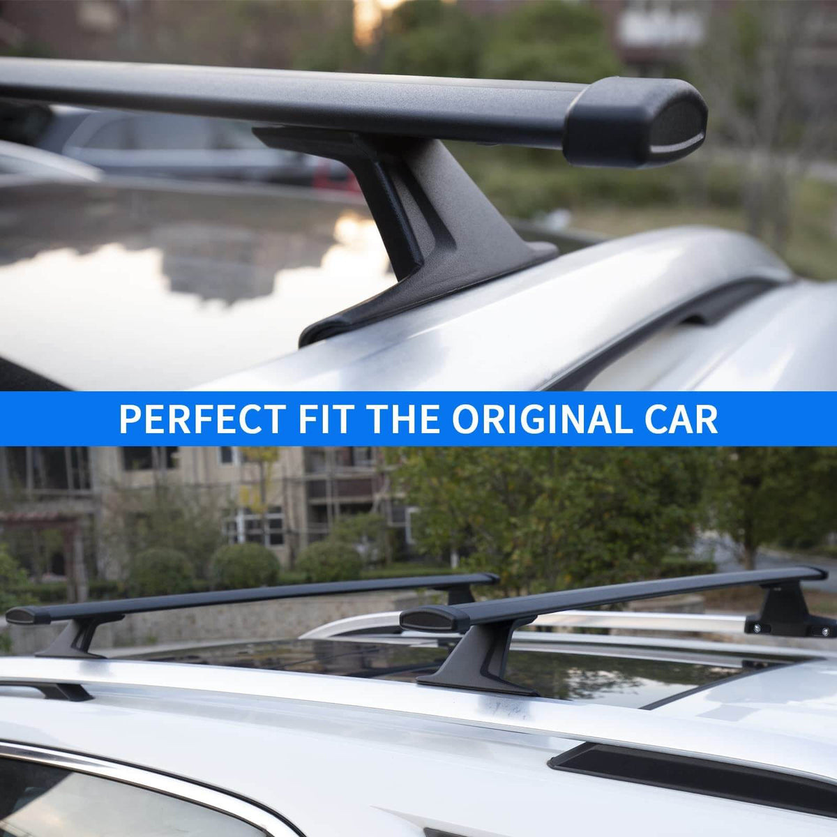 KINGGERI Cross Bars Roof Rack Compatible with Chevy Chevrolet Trailblazer 2021-2025 L LT ACTIV RS
